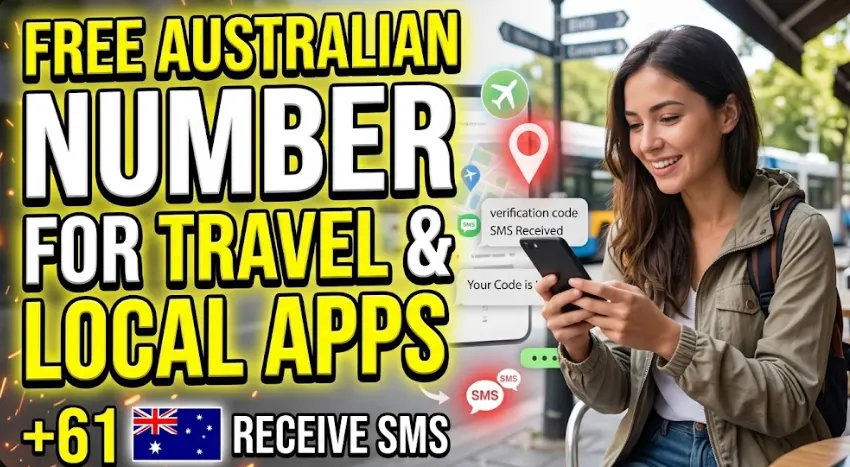 Free Australian Virtual Phone Number for Travel and Local Apps