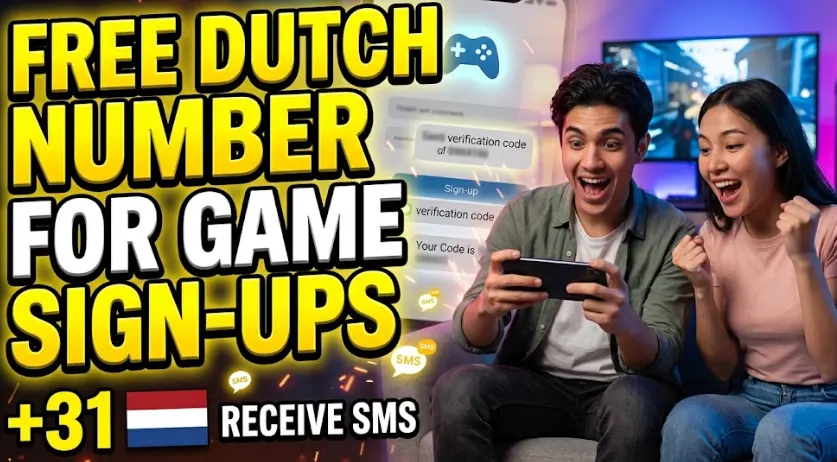 Free Dutch Virtual Phone Number for Game Sign-Ups