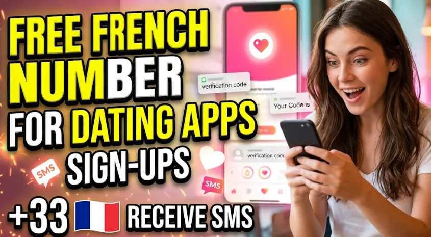 Free French Virtual Phone Number for Dating App Sign-Ups