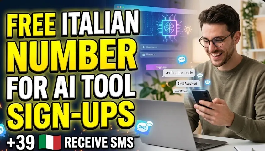 Free Italian Virtual Phone Number for AI Tool Sign-Ups