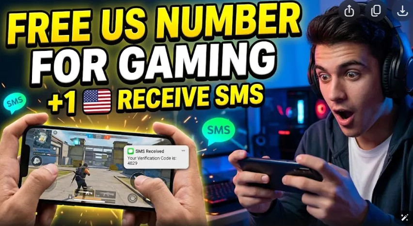 2026 Free US Virtual Phone Number for Gaming